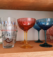 Afbeelding in Gallery-weergave laden, Jazzy Blue Champagne Glass
